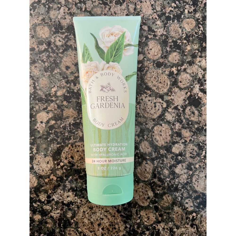 Bath & Body Works Fresh Gardenia Ultimate Hydration Body Cream 8oz Shea Butter
